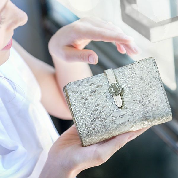 予約完売 新品未使用 greed 直営限定 ウォレット お財布 ベージュ×グレー BAGGY'S ANNEX（バギーズ アネックス） 最大51%☆5/13限定 財布